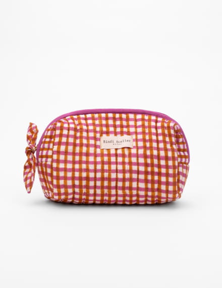 Make-up bag - Tara Camel