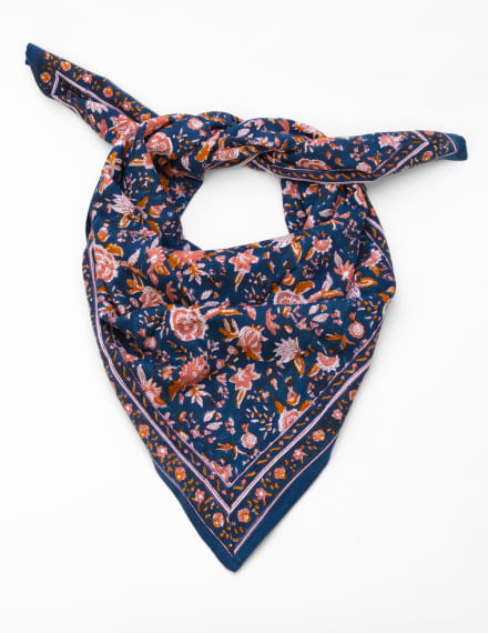 Grand foulard indien - Goa Lagon