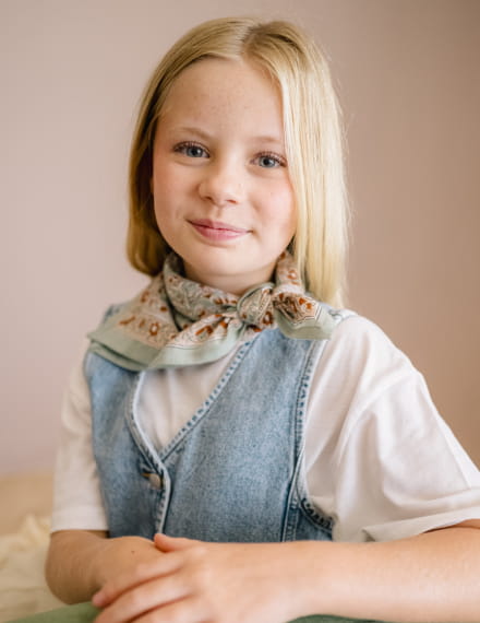 Petit foulard - Sarika Matcha