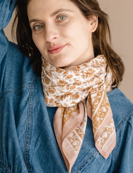 Grand foulard - Mayli Havane