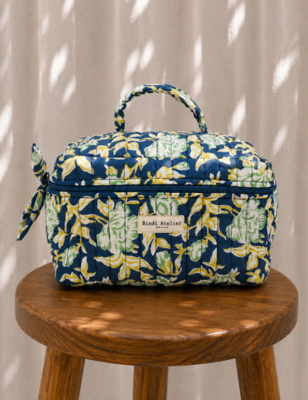 Trousse vanity - Bouquet du matin Lagon