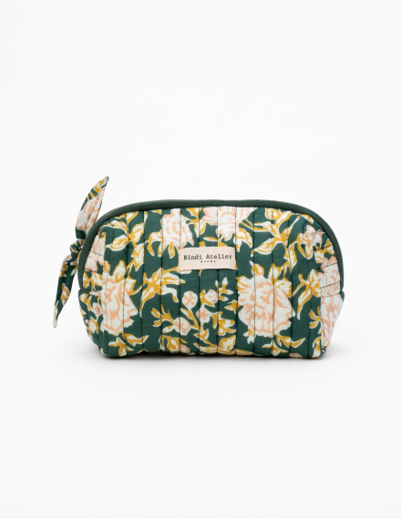 Make up pouch - Bouquet du matin Dahlia