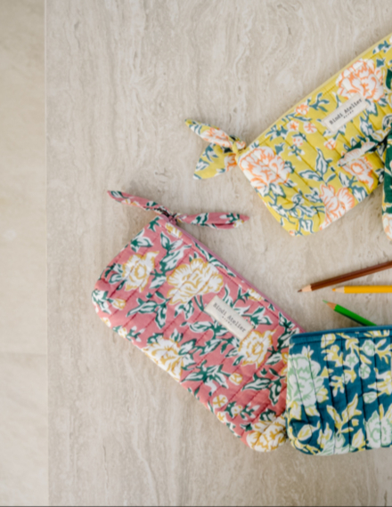 Pencil case - Bouquet du Matin Dahlia