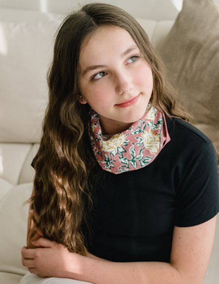 Petit foulard - Garda Bleuet