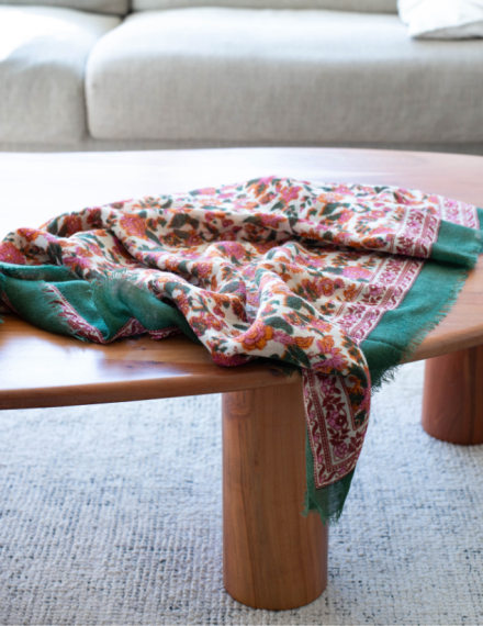 Foulard en laine - Ouna Poudre