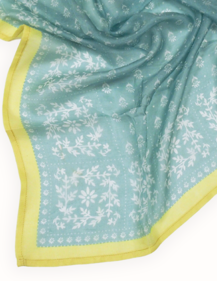 Foulard en soie - Karma Ciel