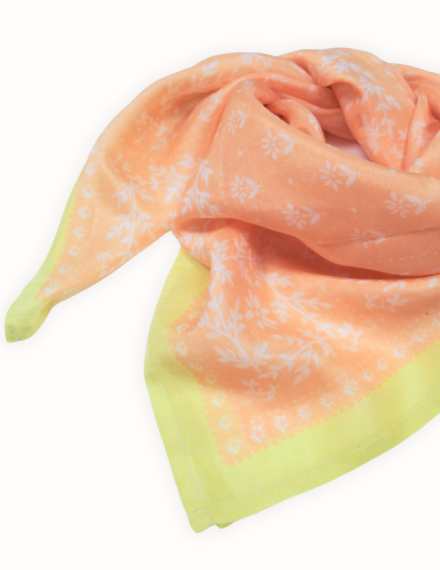 Foulard en soie - Karma Pêche