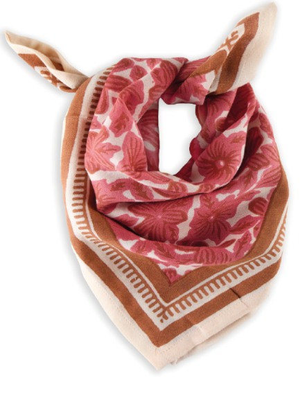 Grand foulard femme - Manoa Rosa