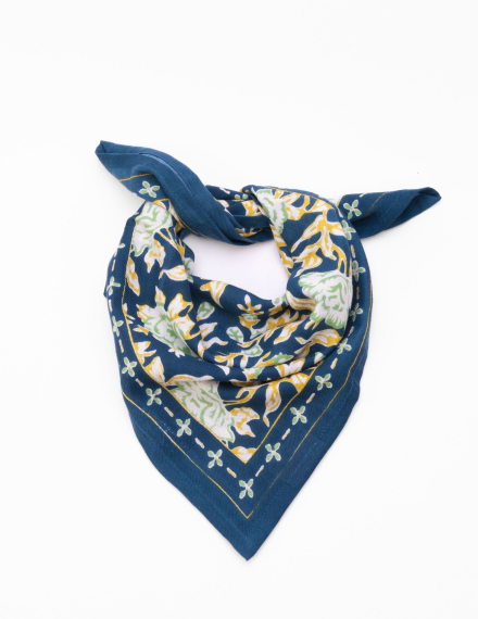 Petit foulard - Garda Bleuet