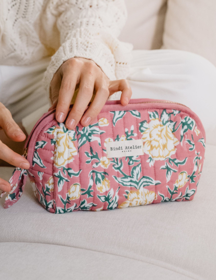 Make up bag - Bouquet du matin Dahlia