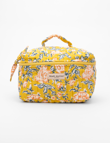Trousse vanity - Bouquet du matin Mimosa