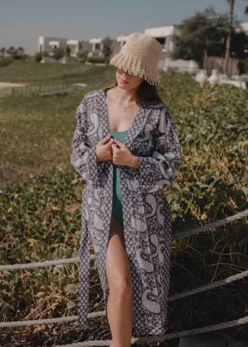 Kimono long - Luzia Anis - Bindi Atelier