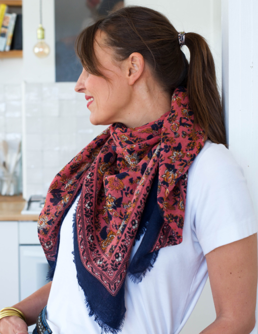 Foulard Paul Smith En Laine 100% - Rayures Multicolores - 28x180cm - Neuf Avec étiquette