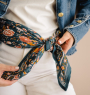 Grand foulard indien - Goa Lagon