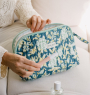 Toiletry bag - Bouquet du matin Lagon