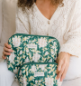 Make up pouch - Bouquet du matin Dahlia