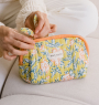Make-up pouch - Bouquet du matin Mimosa