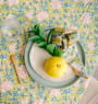 Serviette de table - Bouquet du Matin Mimosa