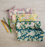 Pencil case - Bouquet du Matin Lagon