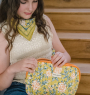 Petit foulard - Garda Bleuet