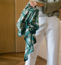 Large Indian Scarf - Garda Bleuet