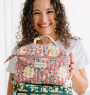 Trousse vanity - Bouquet du matin Dahlia