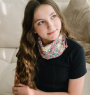 Petit foulard - Garda Bleuet