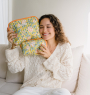 Make-up pouch - Bouquet du matin Mimosa