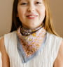 Petit foulard - Garda Bleuet