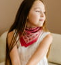 Petit foulard - Garda Framboise