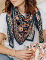 Grand foulard indien - Goa Lagon