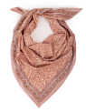 Grand foulard léopard - Bengal Blush