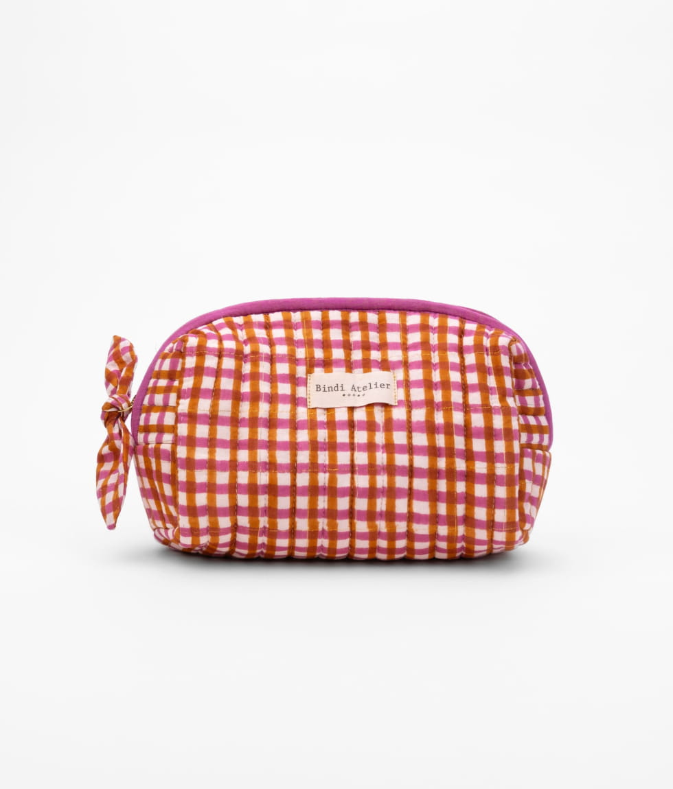 Trousse maquillage - Tara Camel