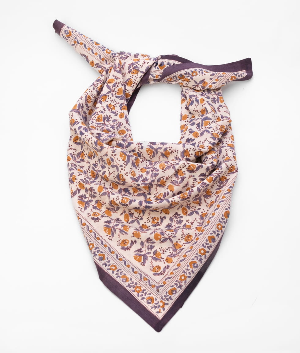 Grand foulard fleuri - Mayli Orage