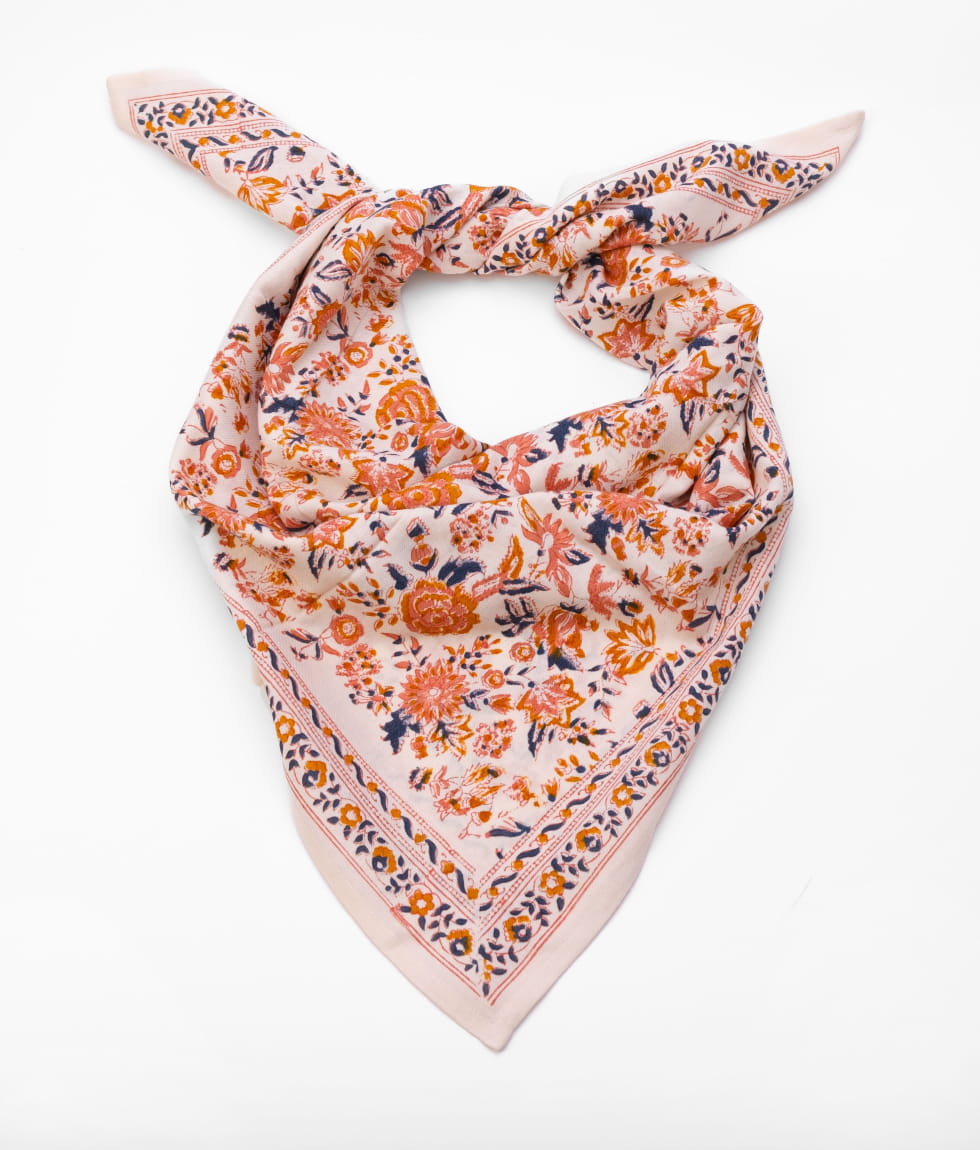 Grand foulard indien - Goa Folk