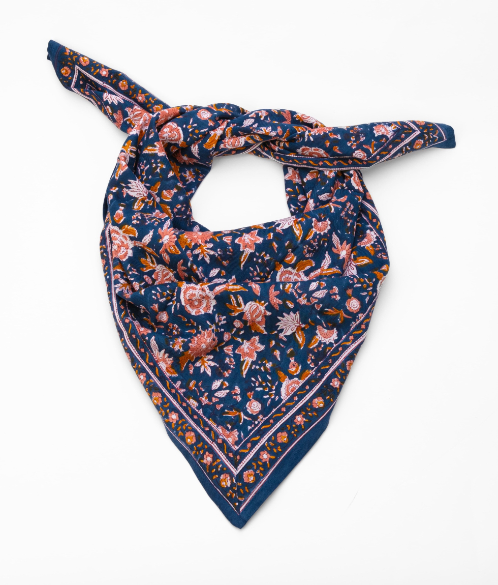 Grand foulard indien - Goa Lagon