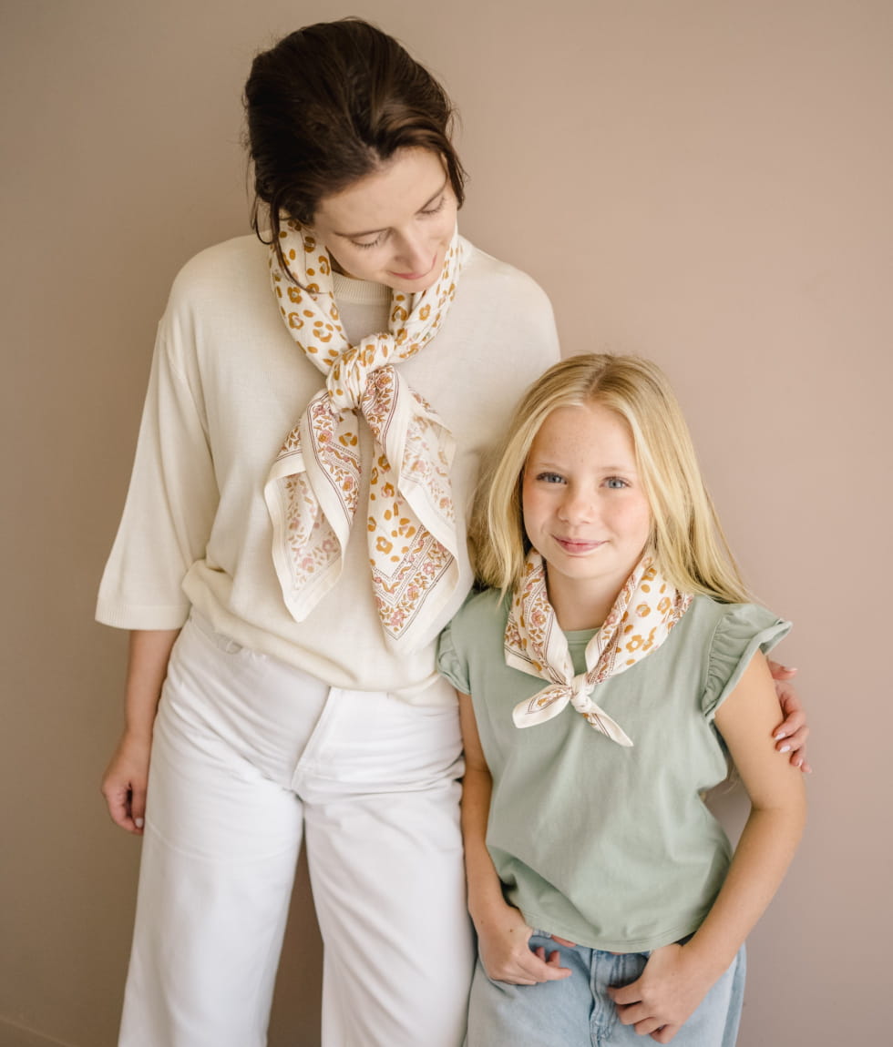 Grand foulard léopard - Bengal Lana