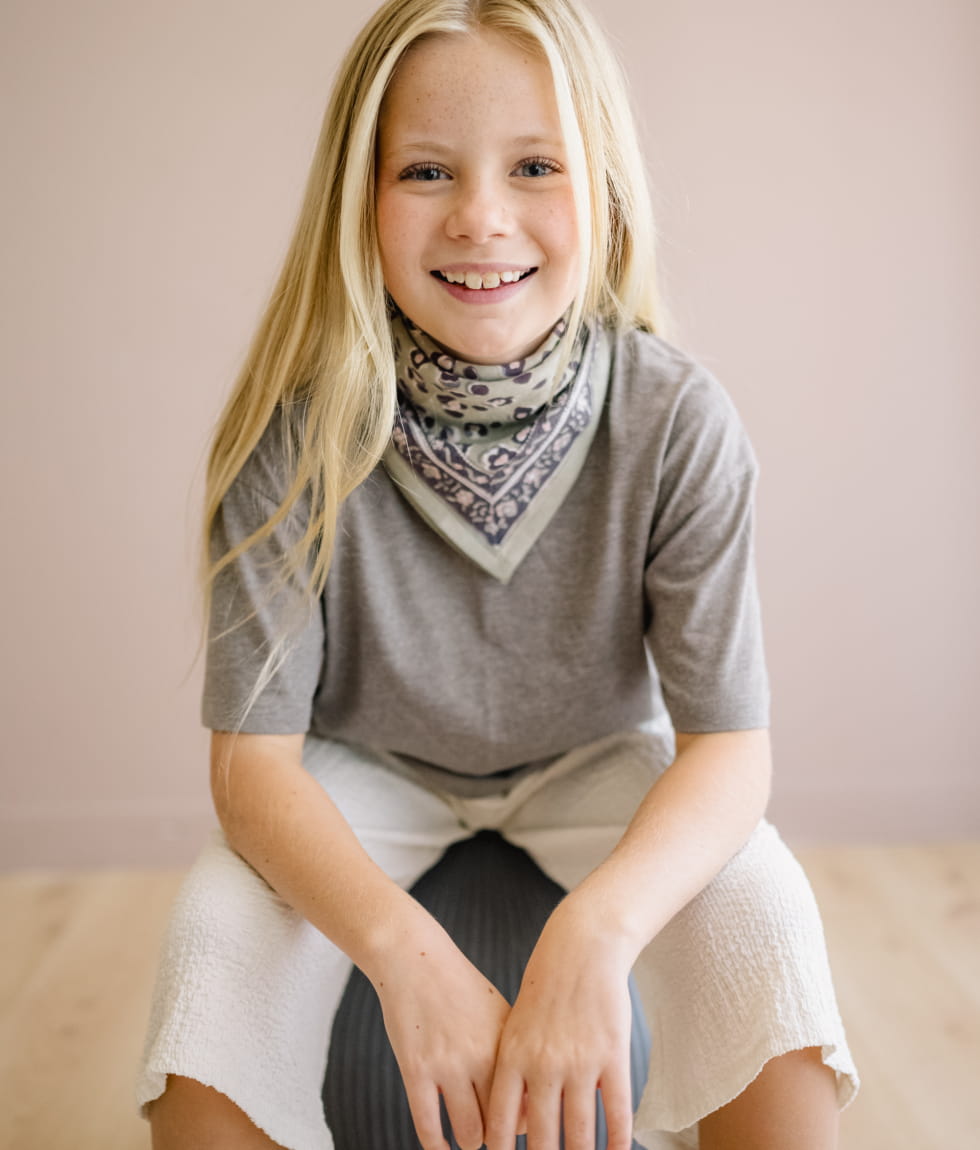 Petit foulard - Bengal Tilleul