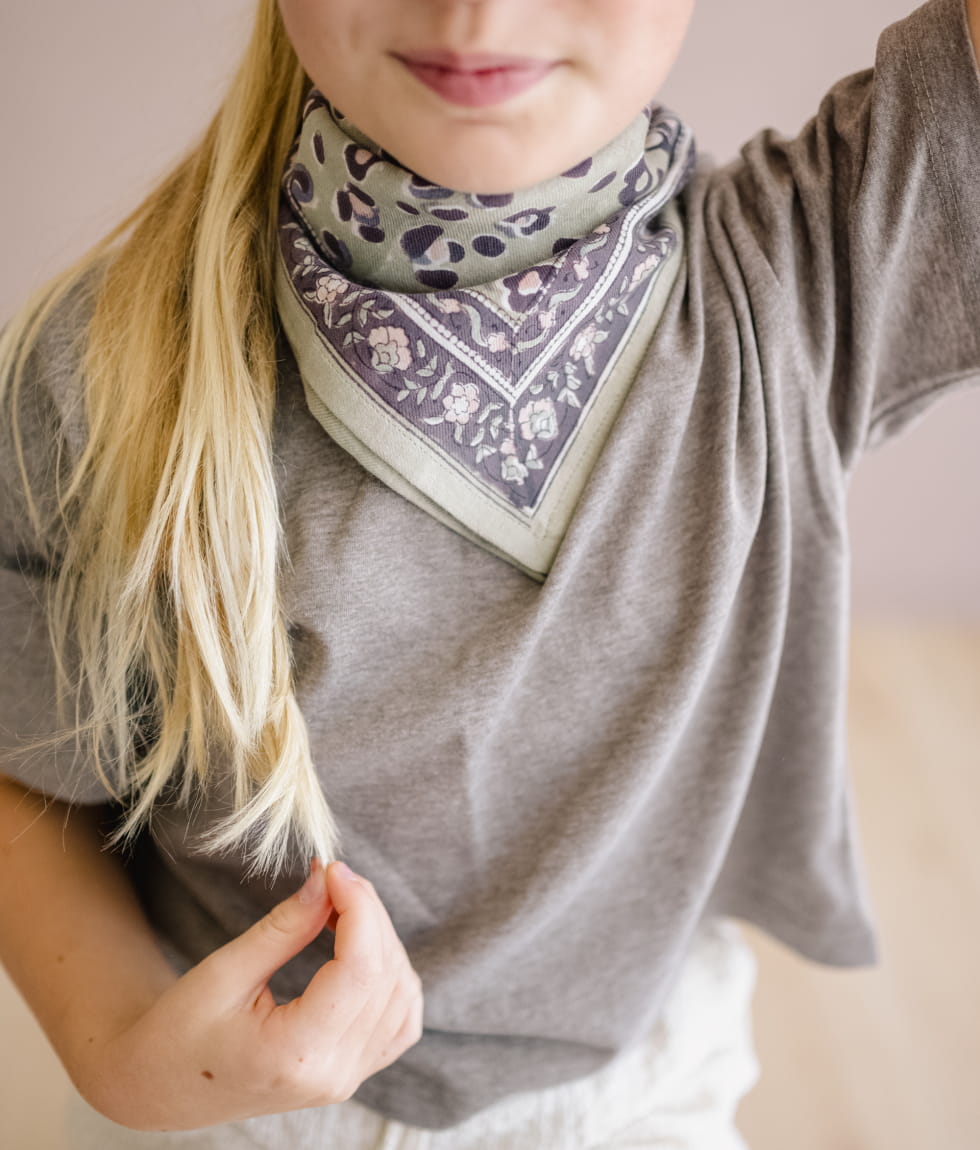 Petit foulard - Bengal Tilleul