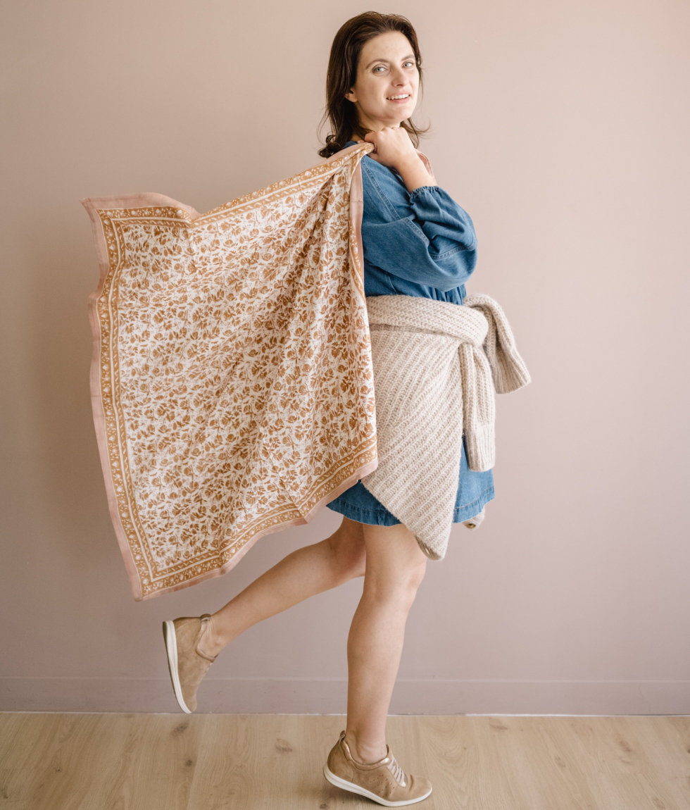 Grand foulard - Mayli Havane
