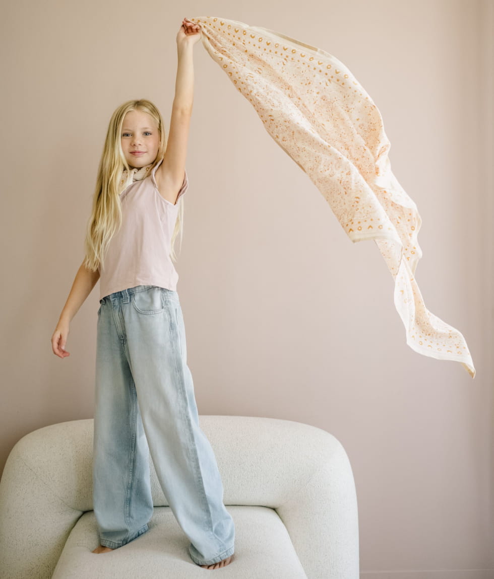 Petit foulard - Sarika Poudre