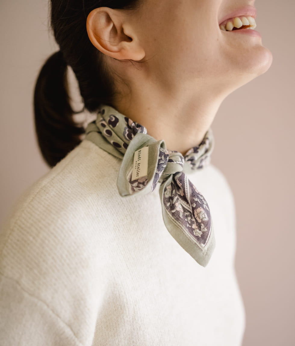 Petit foulard - Bengal Tilleul