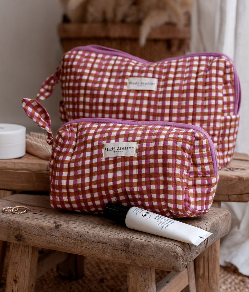 Trousse de toilette - Tara Camel