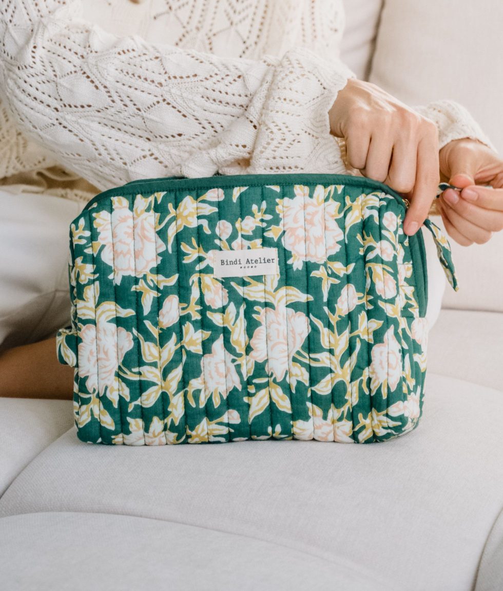 Toiletry bag - Bouquet du matin Dahlia