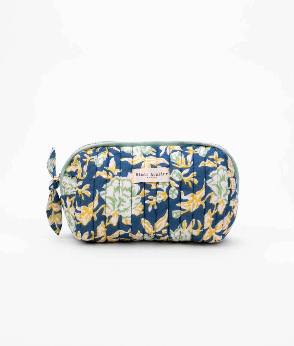 Make Up pouch - Bouquet du matin Lagon