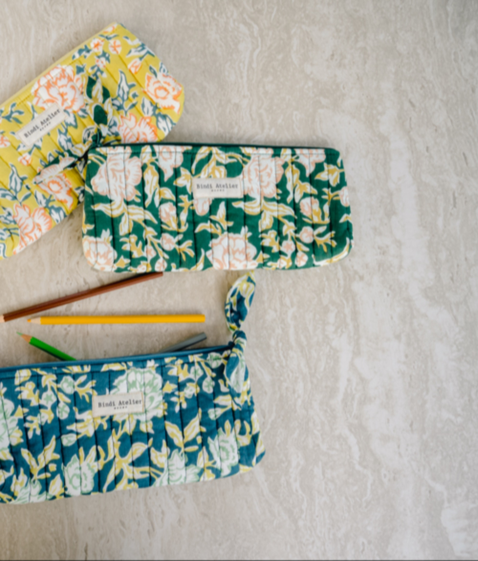 Pencil case - Bouquet du Matin Eucalyptus