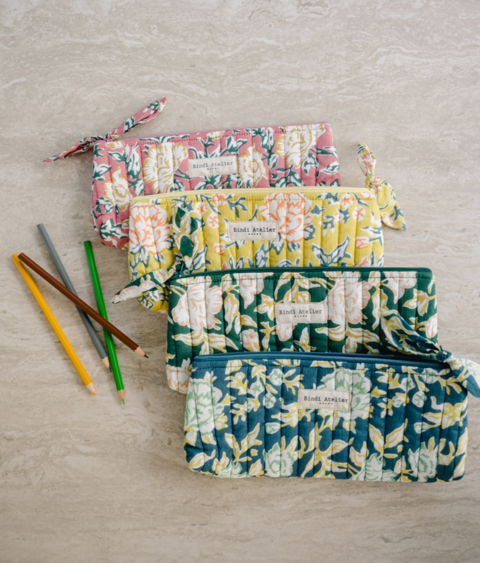 Pencil case - Bouquet du Matin Mimosa