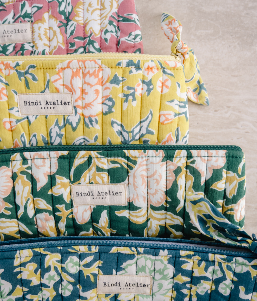 Pencil case - Bouquet du Matin Dahlia