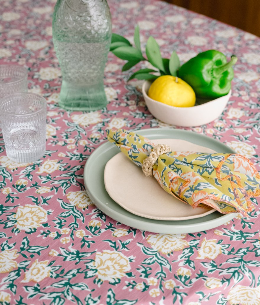 Nappe - Bouquet du Matin Dahlia