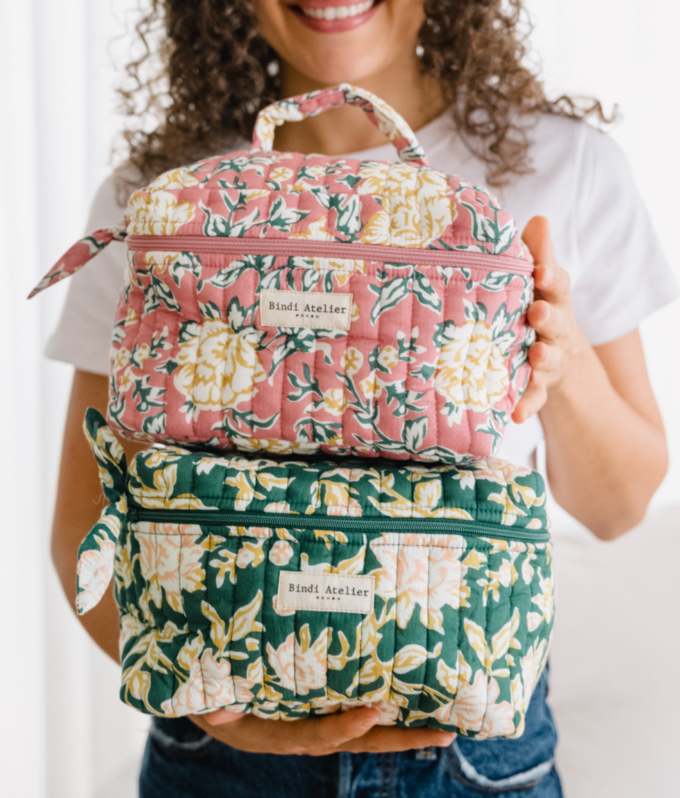 Trousse vanity - Bouquet du matin Eucalyptus